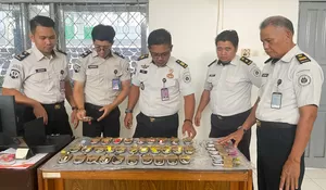 Deteksi Dini Gangguan Kamtib, Jajaran Adm Kamtib Lapas Muara Teweh Gelar Rolling Gembok Rutin