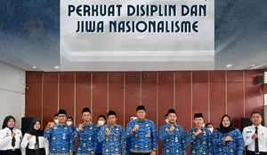 Petugas Rutan Rantau Ikuti Upacara Kesadaran Nasional, Perkuat Disiplin dan Jiwa Nasionalisme