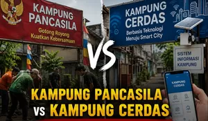 Kampung Pancasila vs Kampung Cerdas, Adu Legacy atau Adu Solusi?