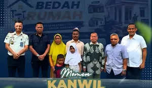 Kanwil Ditjenpas Sumut Resmikan Hasil Program Bedah Rumah, Wujud Nyata Kepedulian Pemasyarakatan bagi Masyarakat