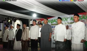 Hadiri Kegiatan Pengajian Akbar Tahun Baru Islam 1448 Hijriah, Ini Dia Sambutan Hangat Wabup Syafaruddin Poti 