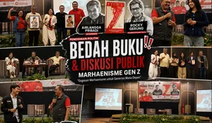 Bedah Buku Marhaenisme: Dalil Baru bagi Gen Z. Rocky Gerung: Gen Z Harus Hidup Baik, Jangan Hidup Jokowi!