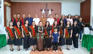Harmoni Lintas Gereja! BNKP Surabaya Tampil Memukau di HUT GPIB Immanuel