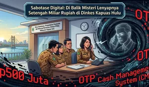 Sabotase Digital: Di Balik Misteri Lenyapnya Setengah Miliar Rupiah di Dinkes Kapuas Hulu