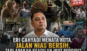 Eri Cahyadi Menata Kota, Jalan Nias Bersih, Tapi Apakah Keadilan Ikut Berdiri?