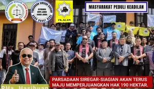 Belum Usai! Kalah Banding atas Lahan 190 Hektare di Tambang Emas Batang Toru, Parsadaan Siregar Siagian Siap 'Perang' di Tingkat Kasasi