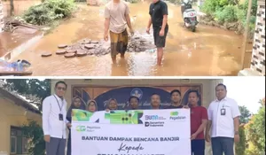 Pegadaian Besuki Salurkan Bantuan Bencana Banjir untuk SDN 1 Kalianget Situbondo, Dukung Pemulihan Fasilitas Pendidikan