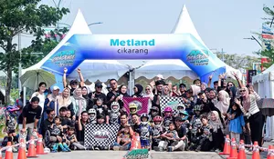 Riuh Selebrasi Di Lintasan Lurus: Metland Cikarang Cetak Sejarah, Sikat Rekor Muri Lewat Dragrace Pushbike Anak Terbesar!