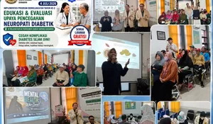 UWKS dan Puskesmas Dukuh Kupang Perkuat Deteksi Dini Neuropati Diabetik Melalui Edukasi dan Skrining Metabolik