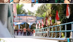 Sapa Warga Siak Secara Virtual, Kapolri Resmikan 80 Jembatan Merah Putih Presisi Tahap II Polda Riau, Kapolres AKBP Sepuh Laporkan Secara Langsung Dar