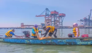 Komitmen Hijau Terminal Teluk Lamong, Kolaborasi dengan BRIN Demi Masa Depan Ekosistem Laut
