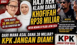 Video Pengakuan Rp38 M Viral, JAKA Jatim Desak KPK Bongkar Asal-usul Dana Politik Khofifah