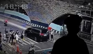 Ngeyel Ditegur Satpam Bundaran HI, Oknum Polisi Pengemudi Alphard Ditindak Propam