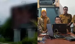 Geger! Viral Adegan Tak Senonoh di Videotron Tugu Naruto Kalbar Diduga Diretas Hacker