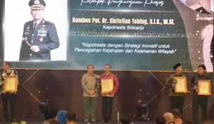 Strategi Inovatif Kapolresta Sidoarjo Cegah Kejahatan dan Keamanan Wilayah Raih Radar Surabaya Award