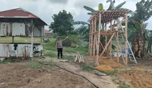 Dukung Ketahanan Pangan, Pembuatan Tangki Air di Ponpes Abu Huroiroh Capai 85 Persen