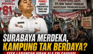Surabaya Merdeka, Kampung Tak Berdaya? Efek Larangan Iuran Ala Eri Cahyadi
