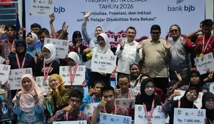 Bakar Semangat Atlet Disabilitas, Wawali Bekasi Harris Bobihoe Tegaskan Komitmen Kota Inklusif