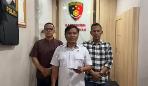Polres Siak Ungkap kasus kekerasan anak,Dua tersangka2 di amankan