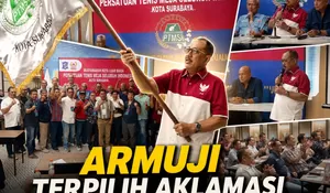 Aklamasi! Armuji Sah Terpilih Pimpin Tenis Meja Surabaya 2026–2030