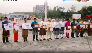 Bupati Anton Hadiri Upacara HUT ke-69 Riau: Komitmen Bersama Dorong Pembangunan dan Kesejahteraan Masyarakat