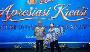 Polresta Sidoarjo Raih Dua Penghargaan Kapolri di Puncak Hari Bhayangkara Ke-80
