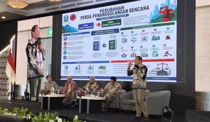 BPBD Jatim Jadi Percontohan Nasional, Inovasi Penanggulangan Bencana Dipaparkan di Rakortek PB 2026