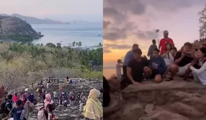 Detik-Detik Mencekam Gempa NTT: Wisatawan Pulau Padar Saling Berpegangan Menahan Guncangan