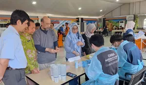 200 Relawan Bencana Jatim Jalani Cek Kesehatan Fisik dan Mental, Gandeng BRIN-CIS Jepang