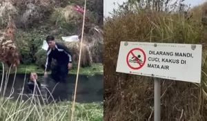Viral! Dua Pendaki Terciduk Mandi di Sungai Qolbu Gunung Argopuro, Warganet Meradang!