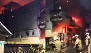 Tragedi Subuh di Tebet Jaksel: Kos-kosan Diamuk Api, Empat Nyawa Melayang