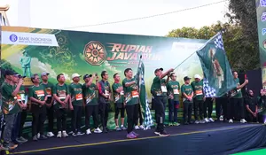 3.000 Pelari Ramaikan Surabaya, Rupiah Java Run Dorong UMKM dan Wisata Kota Lama