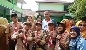 Cetak Generasi Unggul, Wali Kota Bekasi Serahkan Penghargaan Pramuka Garuda ke 277 Siswa