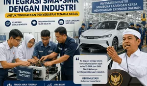 Jabar Perkuat Link and Match SMA-SMK dengan Industri untuk Perluas Serapan Tenaga Kerja