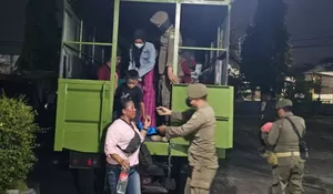OPERASI PEKAT (PMKS) GABUNGAN SATPOL PP GARNISUN POLRESTA SIDOARJO 
