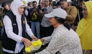 118 Kali Pasar Murah Digelar di Jatim, Khofifah Fokus Kendalikan Harga Pangan