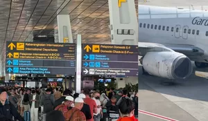 Abu Vulkanik Anak Krakatau Mengancam, Operasional Bandara Soetta Lumpuh Total