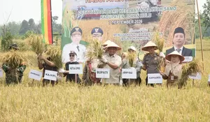 Kepemimpinan Anton–Poti Bukti Komitmen Ketahanan Pangan Rokan Hulu Bersama Petani 