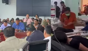 RDP Dugaan Keracunan MBG di DPRD Karo Memanas, Orang Tua Korban Histeris