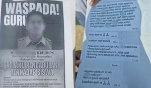 Siswa SMAN 1 Pamanukan Subang Ngamuk dan Kejar Terduga Guru Cabul Hingga Gerbang