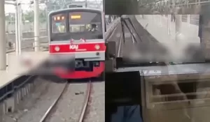 Pria Diduga Nekat Lompat ke Rel KRL Tanah Abang, Masinis Refleks Rem Darurat