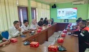 Rakor Pengamanan Peresmian Gedung Pelayanan Instalansi Dialisis RSUD Barat