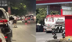 Ramai Antrean SPBU Mengular di Makassar, Warga Rela Mengantre Hingga 9 Jam