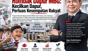 Menantang Kepala BGN Rombak Dapur MBG: Kecilkan Dapur, Perluas Kesempatan Rakyat