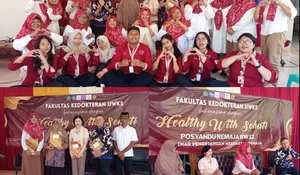 Posyandu Remaja Sehati Resmi Dikukuhkan, FK UWKS bersama Pondok Paliatif RW12 Wage Edukasi Leukemia dan Anemia