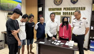 Sabu Dijahit di Balik Lining Tas, Calon Istri Napi Diciduk di Rutan Medaeng Sidoarjo