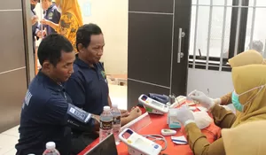 Cegah Penyebaran TBC, Rutan Kelas I Surabaya Gandeng Dinkes dan Puskesmas Sidoarjo