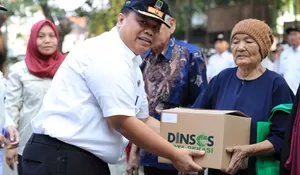 Sentuhan Nyata Dinsos Kota Bekasi: Ratusan Paket Permakanan Menjangkau Kelompok Rentan