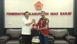 Tindak Lanjut Pertemuan Bupati–Wamenhan, Lanal Nias Tinjau Calon Lokasi Pos AL