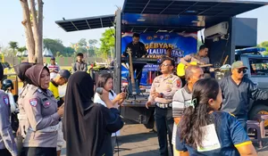 Polresta Sidoarjo Hadirkan Berbagai Layanan Publik di Free Day (CFD)